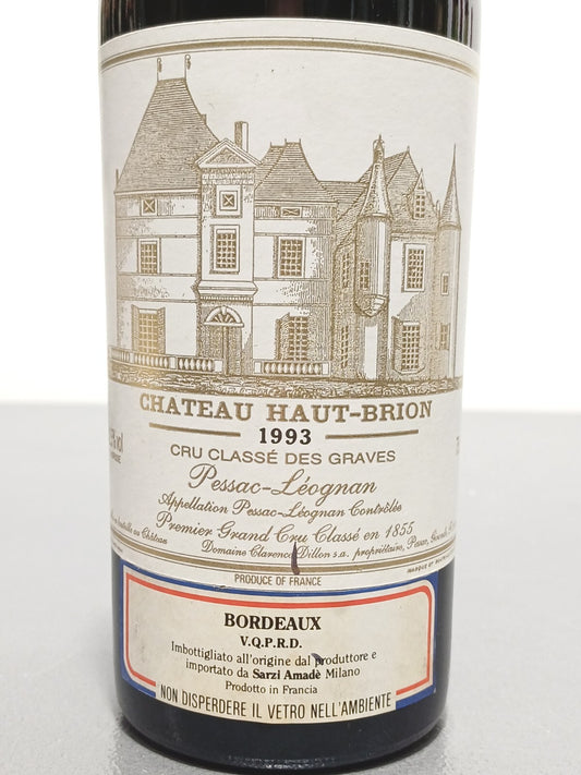 Chateau 1993 Haut-Brion Pessac Leognan Bordeaux 75 cl