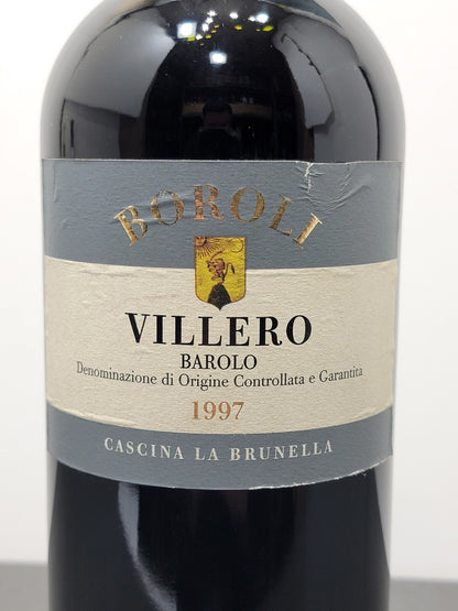 Barolo Villero Boroli Magnum 1997 Cascina La Brunella Castiglione Falletto 1.5lt