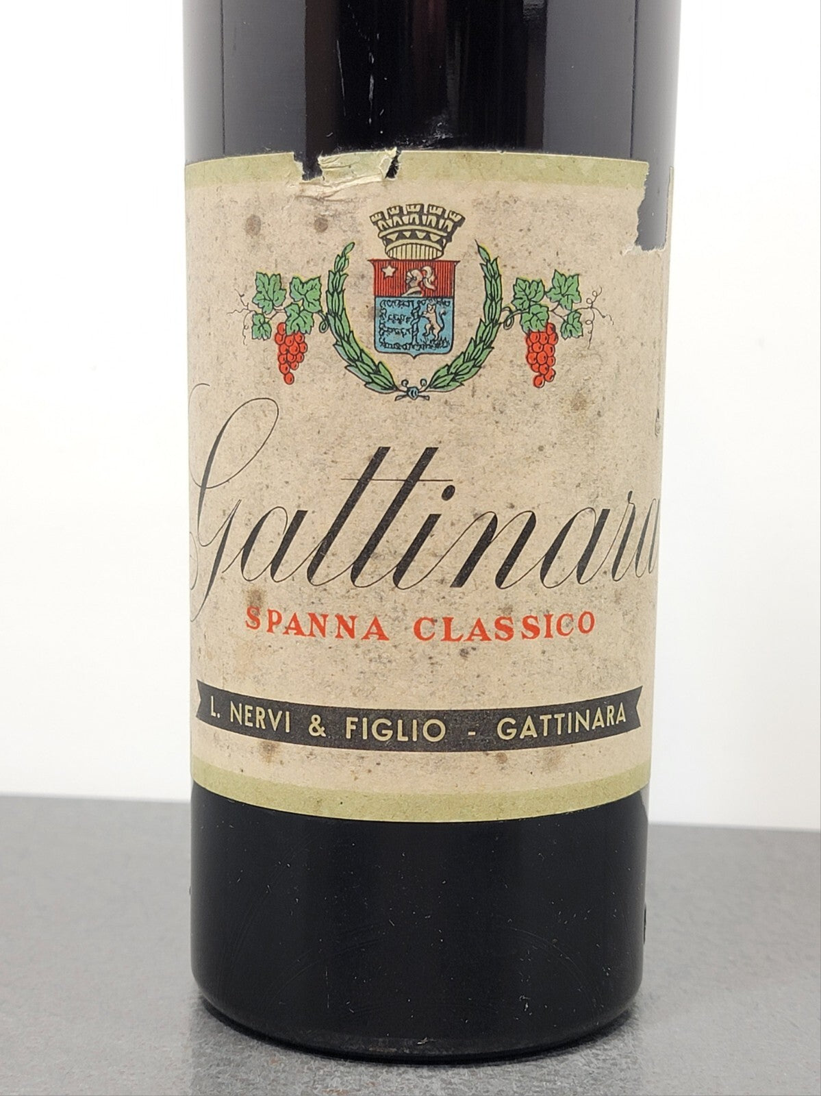 Gattinara Luigi Nervi 1952 Spanna Classico bott.75 cl 13%