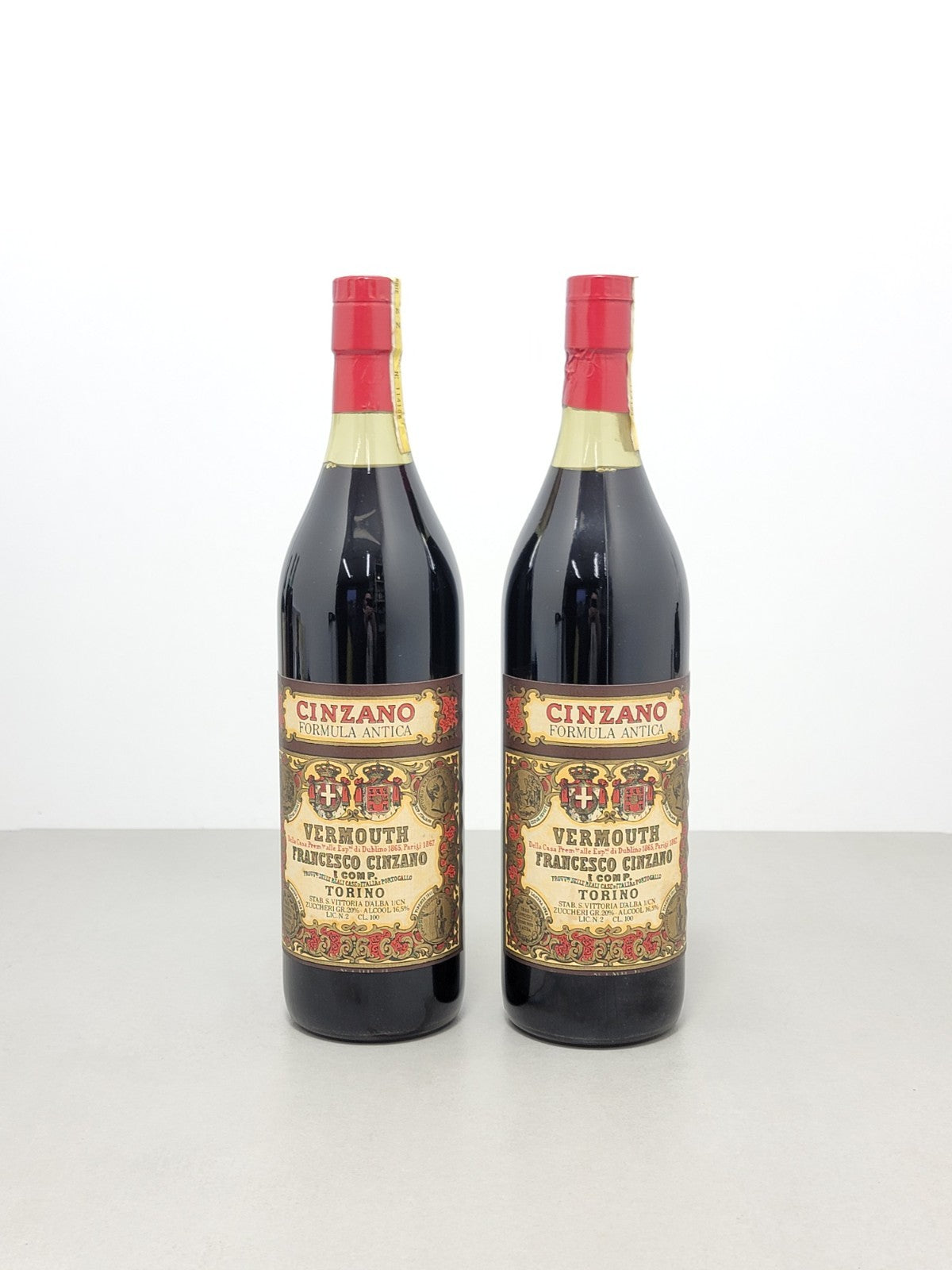 Vermouth Cinzano Antica Formula 1970s Con Box bott. 1 litro 16,5%