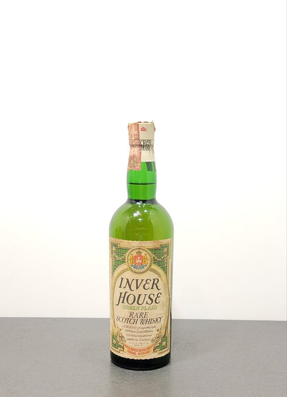 Whisky Inver House Green Plaid 1960s Rare Scotch Whisky bott.75 cl 40%