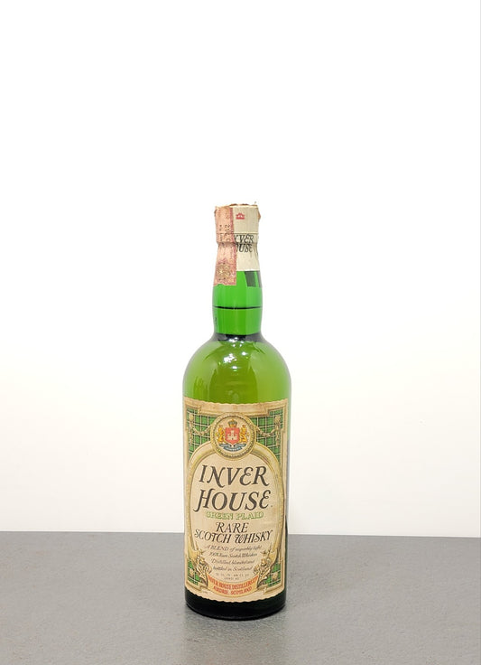 Whisky Inver House Green Plaid 1960s Rare Scotch Whisky bott.75 cl 40%