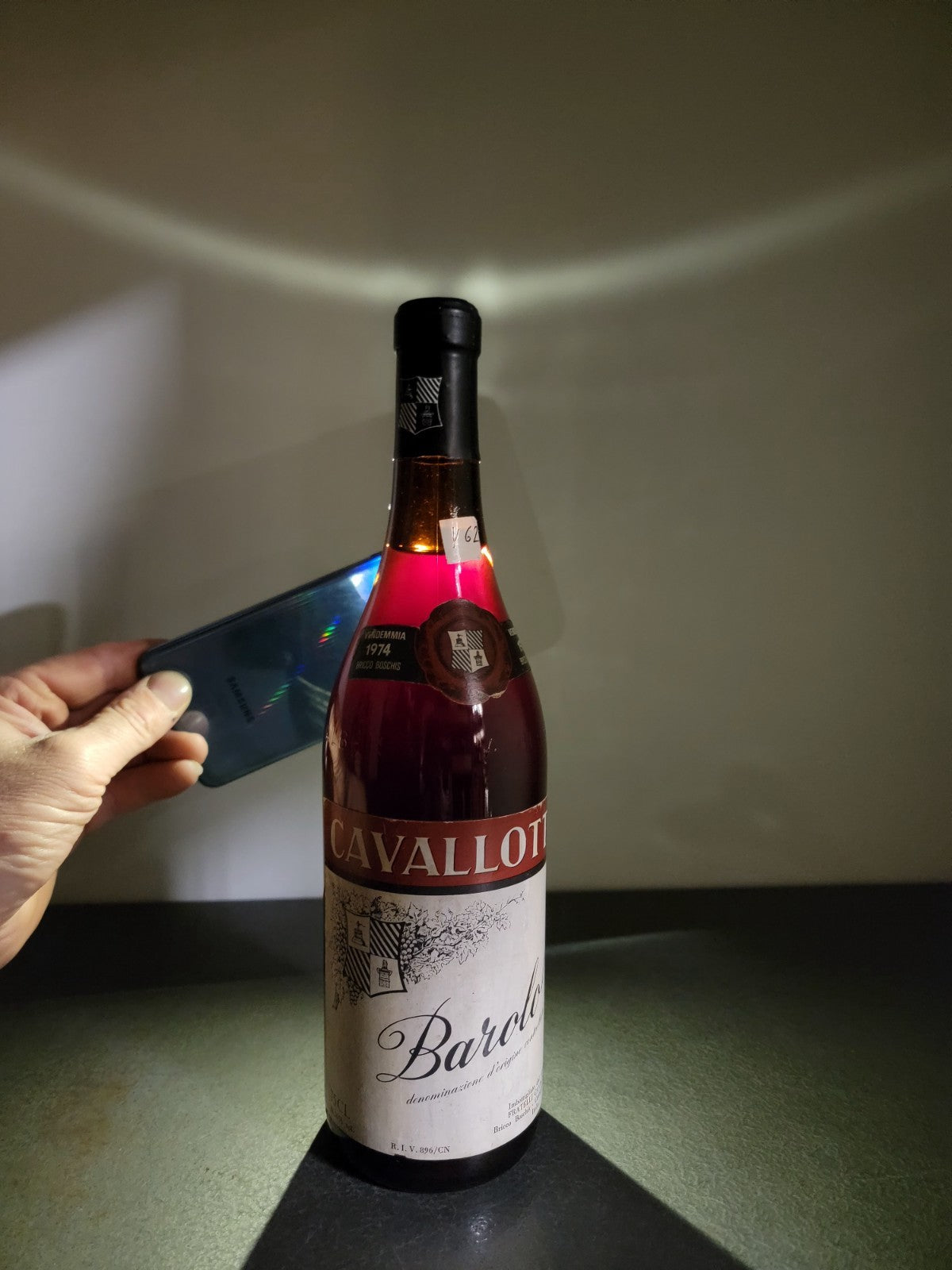 Barolo Cavallotto Bricco Boschis 1974 Castiglione Falletto bott.75 cl 13.5%