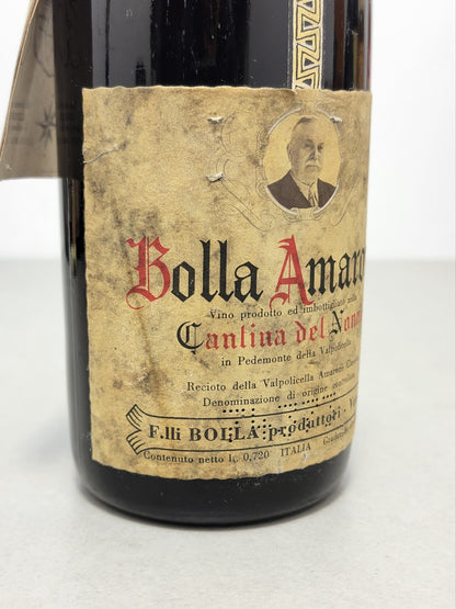 Amarone della Valpolicella Bolla Cantina del Nonno 1966 bott. 72 cl 14%