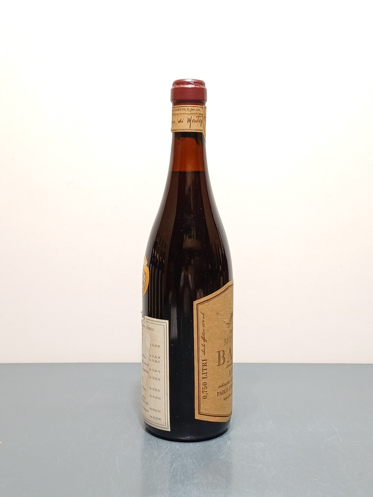 Barolo Monfalletto 1974Paolo Cordero Di Montezemolo bott.75 cl 13%
