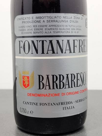 Barbaresco Fontanafredda 1975 Serralunga D'Alba  bott..75 cl 13%