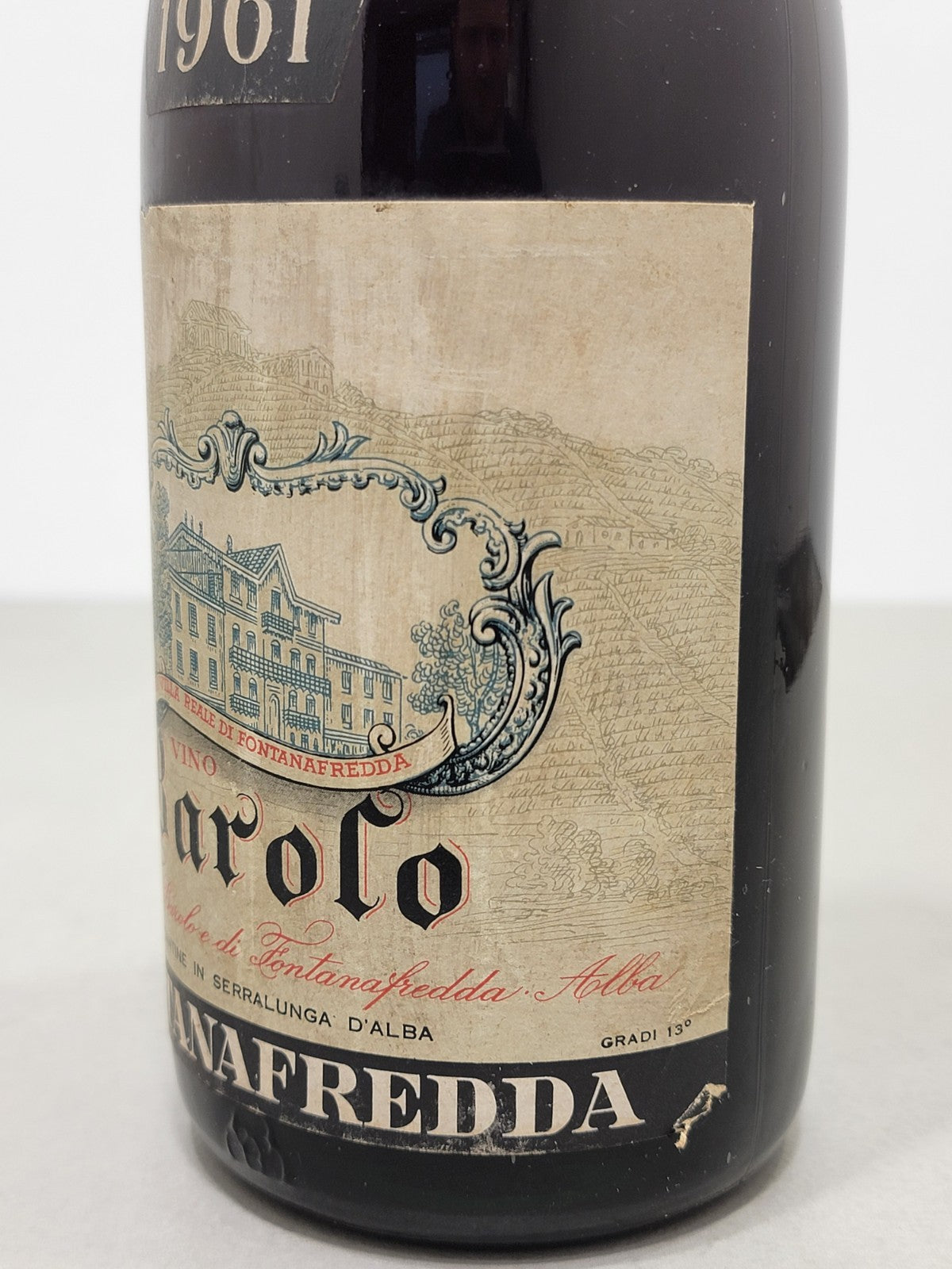 Barolo Fontanafredda 1961 Serralunga D'Alba bott.72 cl 13%