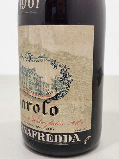 Barolo Fontanafredda 1961 Serralunga D'Alba bott.72 cl 13%