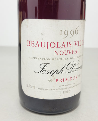 Beaujolais Villages Nouveau 1996 Joseph Drouhin Primeur bott. 75 cl 12,5%