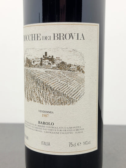 Barolo Rocche Dei Brovia 1987 Castiglione Falletto bott.75 cl 14%