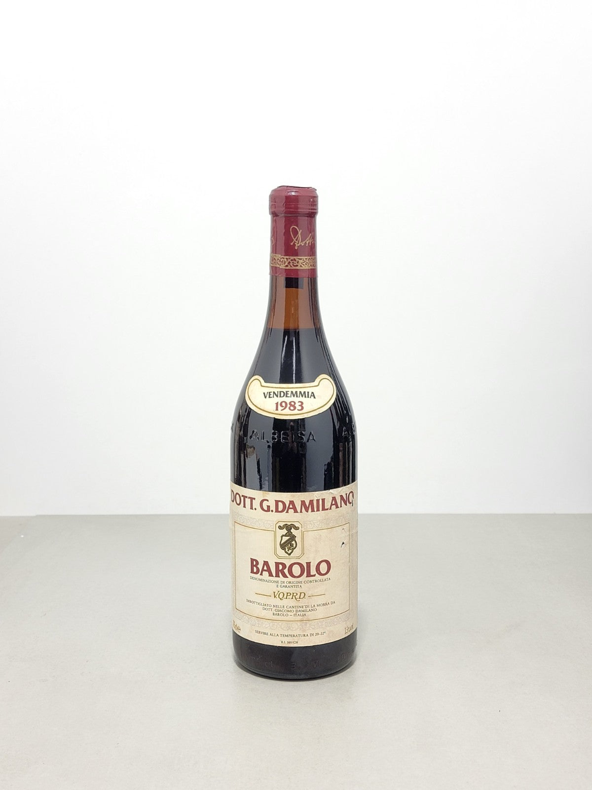 Barolo Giacomo Damilano 1983 La Morra bott. 75 cl 13%