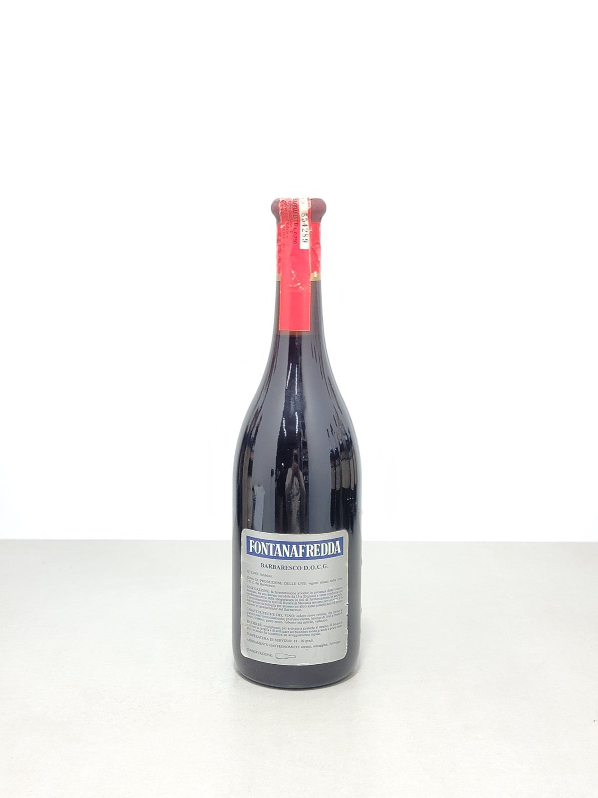 Barbaresco Fontanafredda 1982 Serralunga D'Alba 75 cl 13%