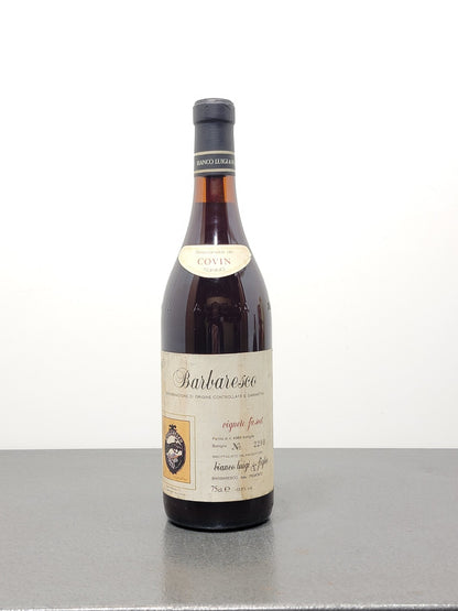 Barbaresco Luigi Bianco 1983 Vigna Faset bott. 75 cl 13.5%