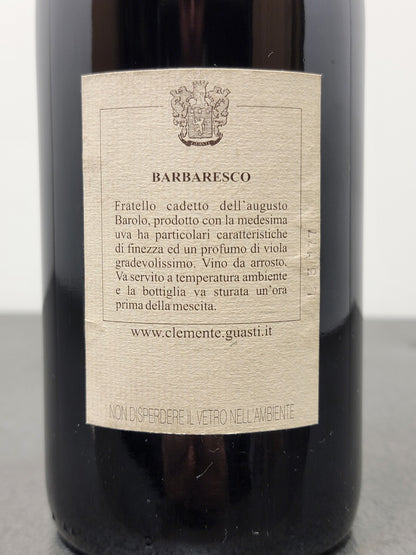 Barbaresco Guasti Clemente 2000 Riserva bott. 75 cl 13.5%