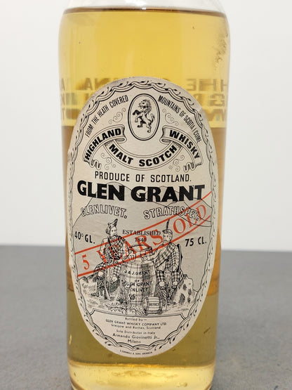 Glen Grant Glenlivet 5 years 1966 Highland Malt Scotch Whisky bott.75 cl 40%