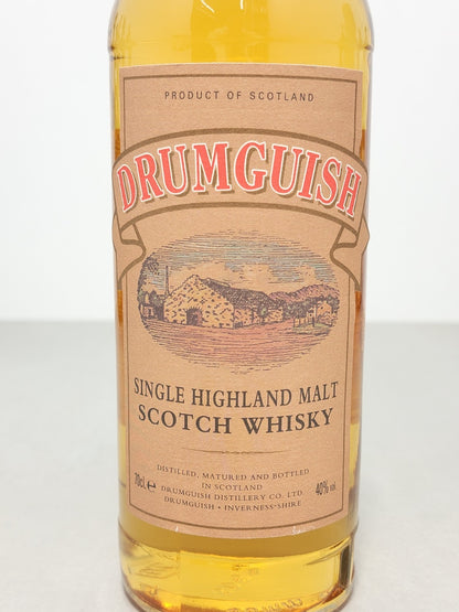 Whisky Drumguish 1980s Single Highland Malt Scotch con Box Whisky bott 70 cl 40%