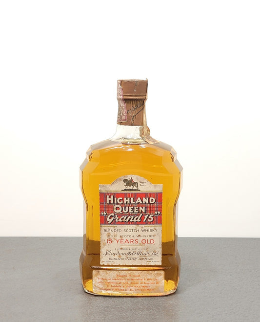 Whisky Highland Queen Grand 15 Years 1960s bott.75 cl 43%