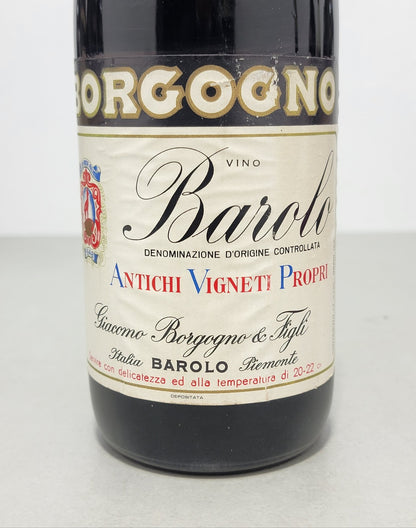 Barolo Borgogno Riserva 1968 Antichi Vigneti Propri bott.72 cl 13,5%