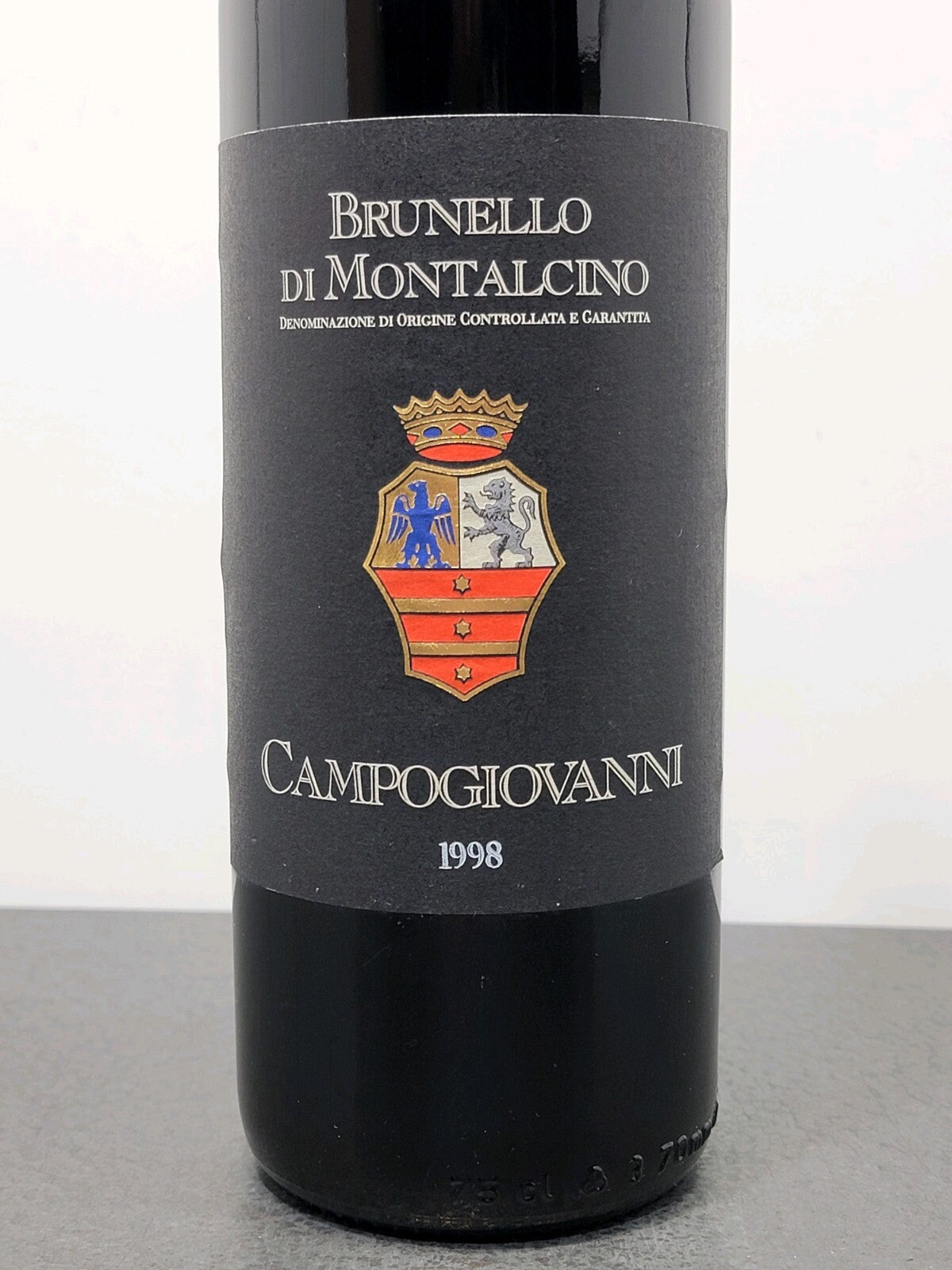 Brunello di Montalcino Campogiovanni 1998 bott.75 cl 13.5%