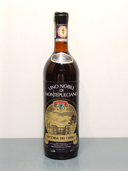 Fattoria De Cervo 1979 Riserva Speciale Vino Nobile Di Montepulciano bott.75 cl