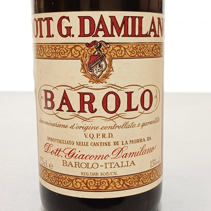 Barolo 1980 Giacomo Damilano La Morra bott.75cl 13%