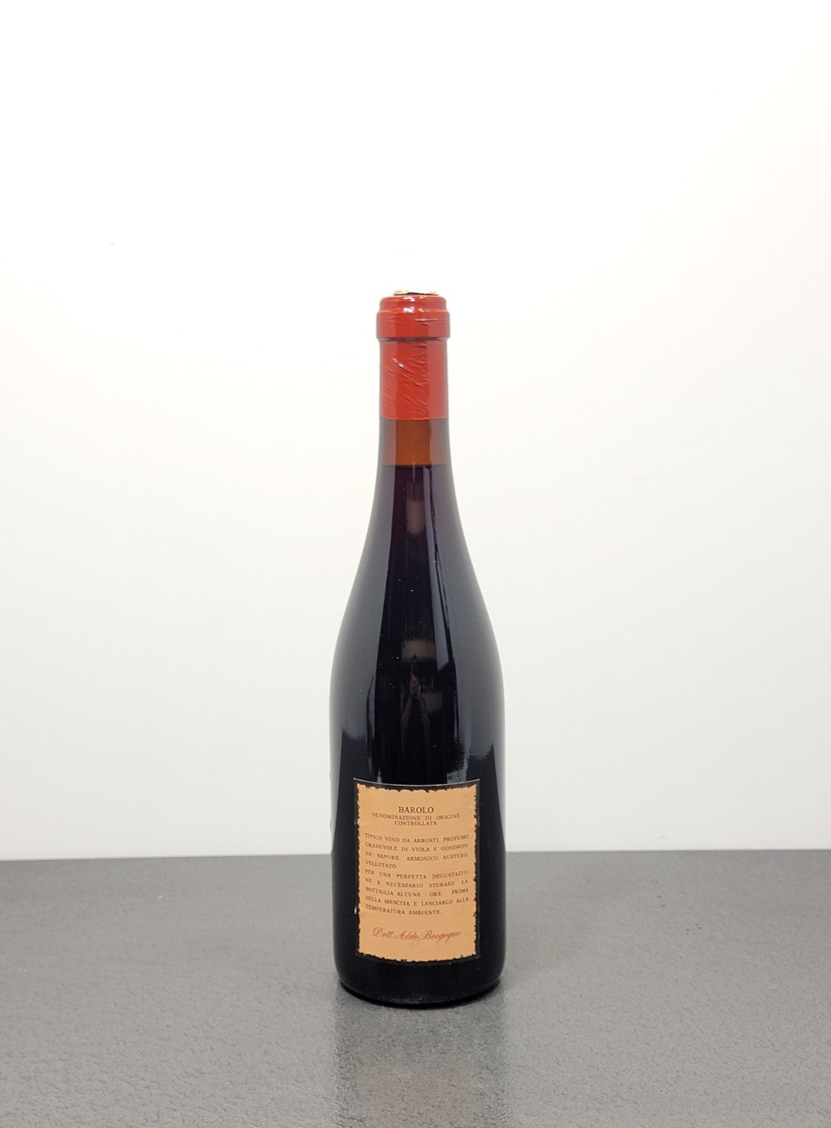 Barolo Aldo Borgogno 1974 La Morra bott.72 cl 14.2%