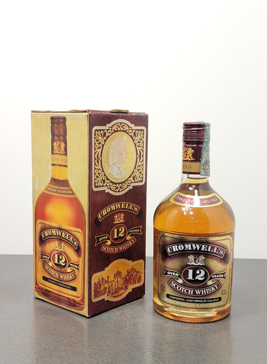 Whisky Cromwell’s Over 12 years 1990s Blended Scotch Whisky bott.70 cl 40%
