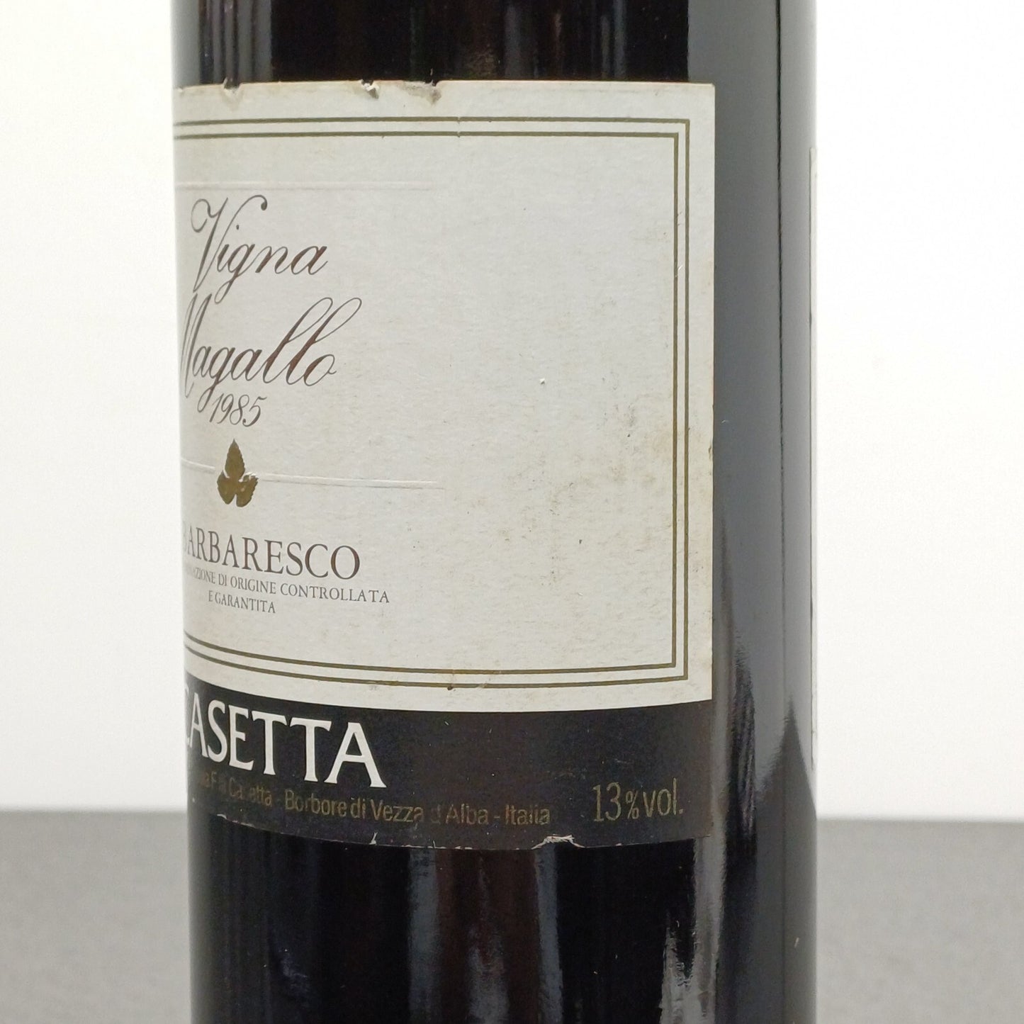 Barbaresco Casetta 1985 Vigna Magallo bott..75 cl 13%