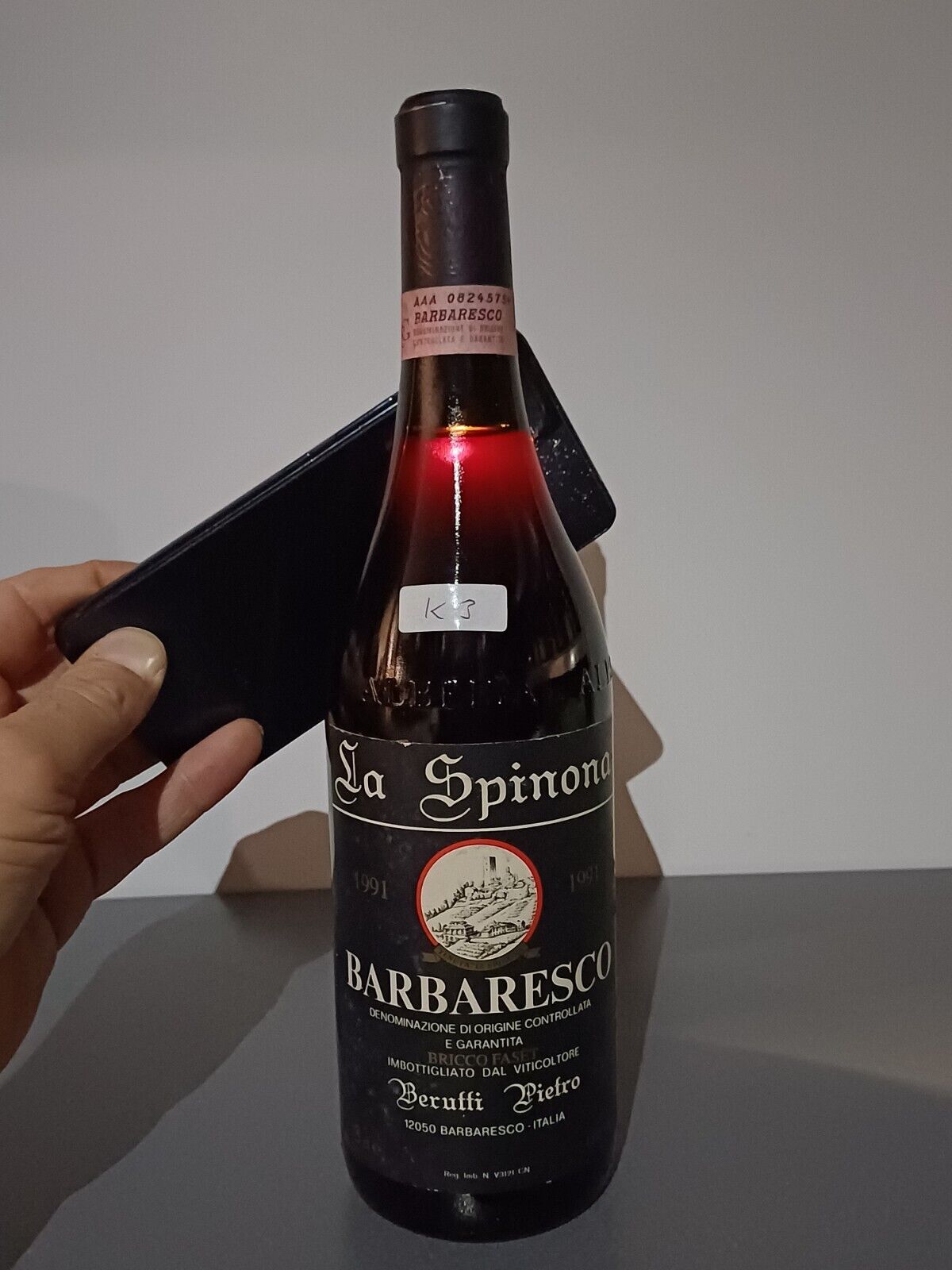 Barbaresco 1991 La Spinona Berutti Pietro & Figlio bott..75 cl