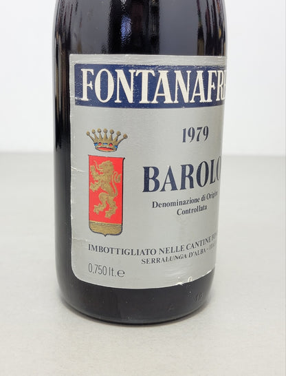 Barbaresco Fontanafredda 1979 Serralunga D'Alba bott. 75 cl 13 %