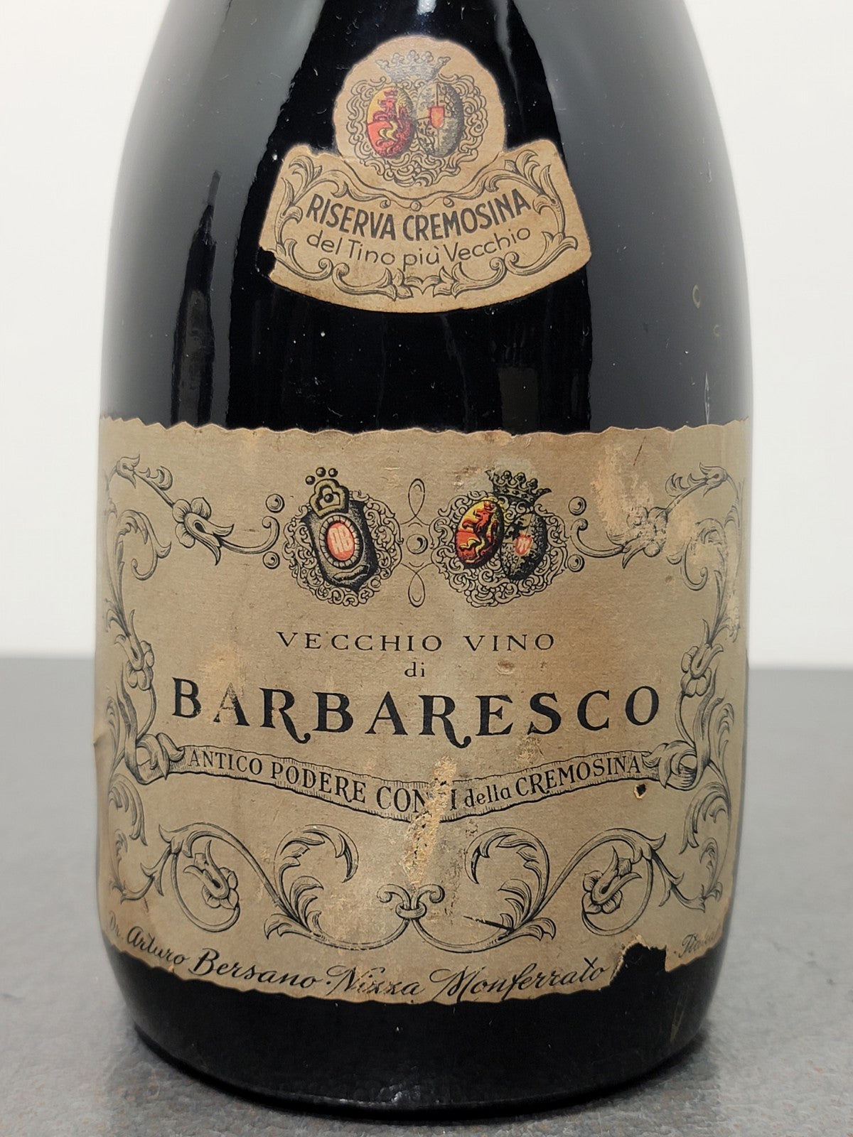 Barbaresco Bersano 1952 Riserva Cremosina Nizza Monferrato bott..75 cl 13.5%