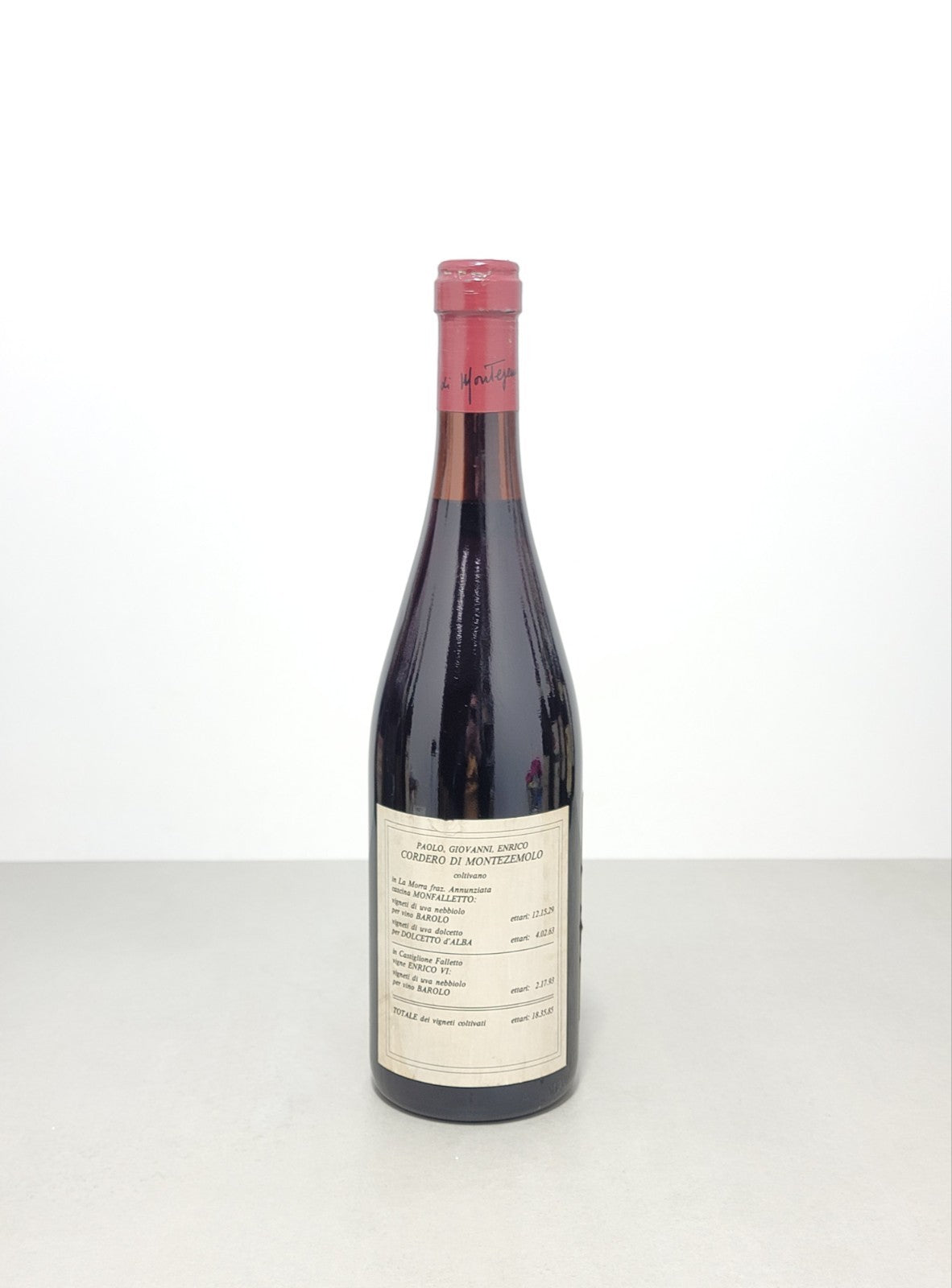 Barolo Cordero Di Montezemolo 1980 Monfalletto bott. 75 cl 14%
