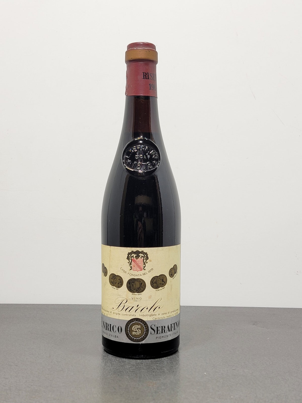 Barolo Enrico Serafino 1964 Riserva bott.72 cl 13%