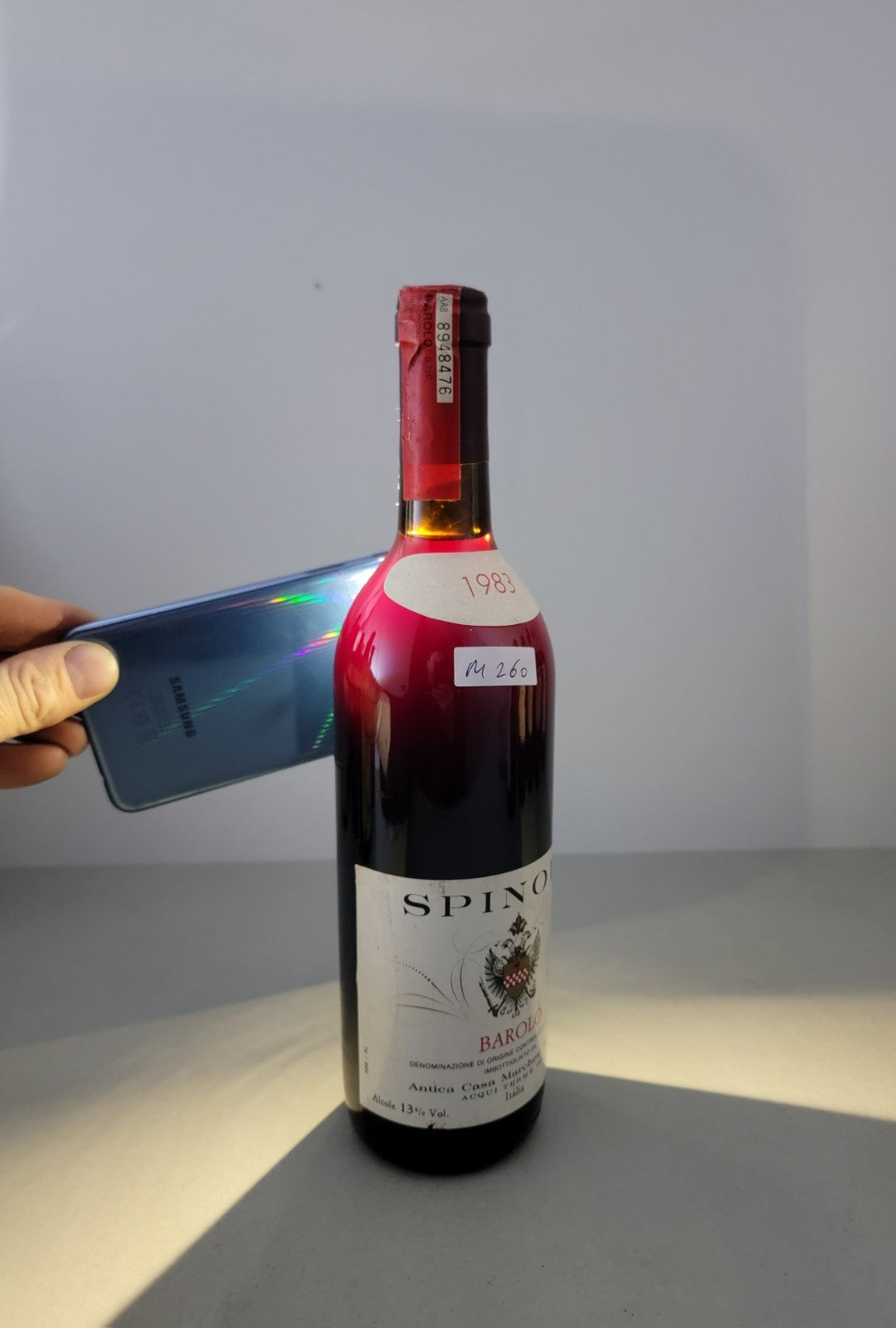 Barolo Marchesi Spinola 1983 Antica Casa Fratelli Spinola bott.75 cl 13%