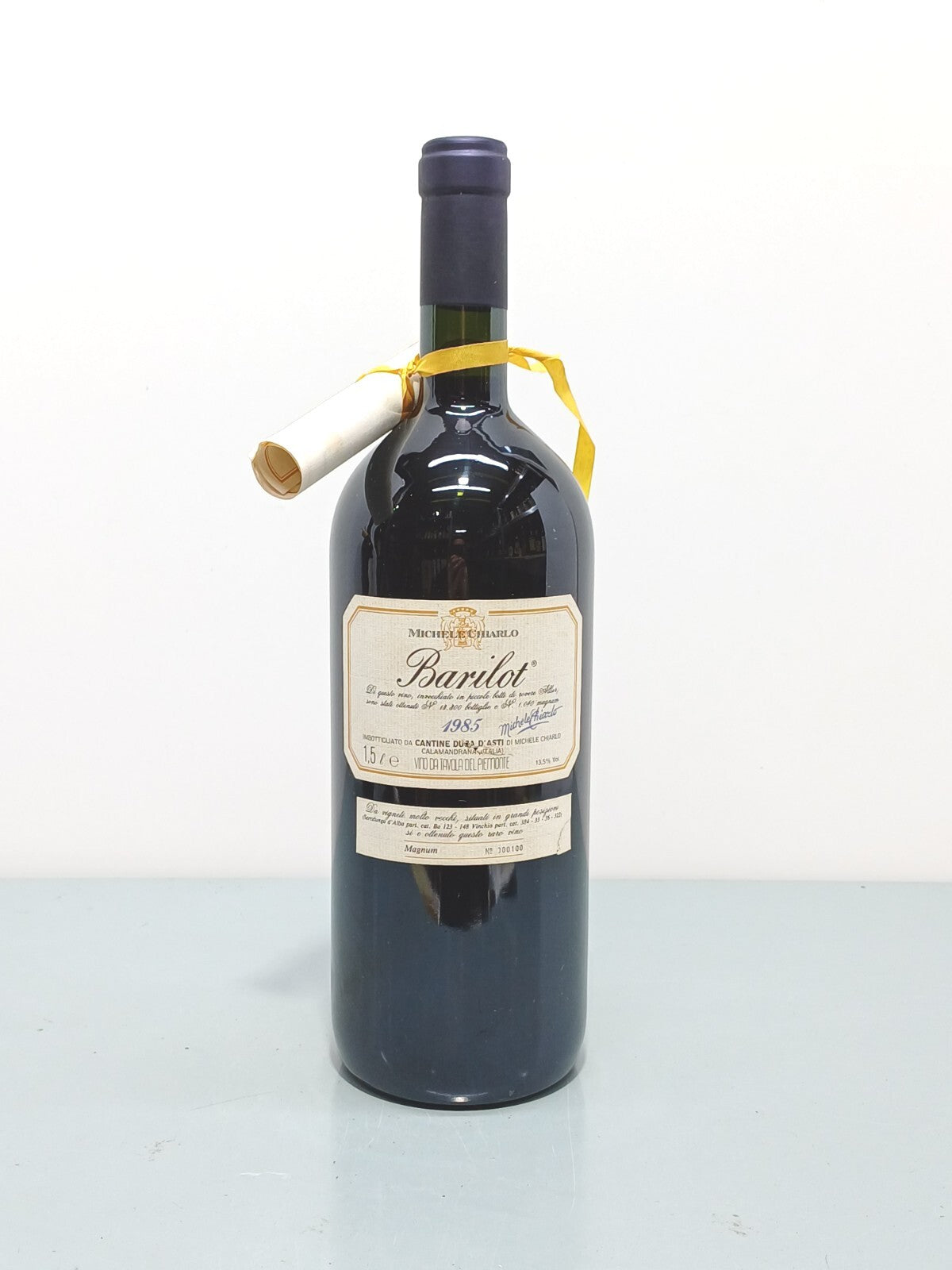 Barilot Michele Chiarlo 1985 Magnum Cantine Duca D'Asti bott. 1.5 litri 13.5%