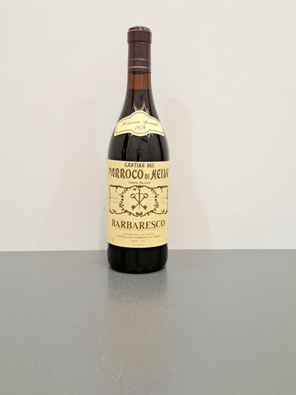 Barbaresco Parroco Di Neive 1978 Vigneto Basarin bott. 75 cl