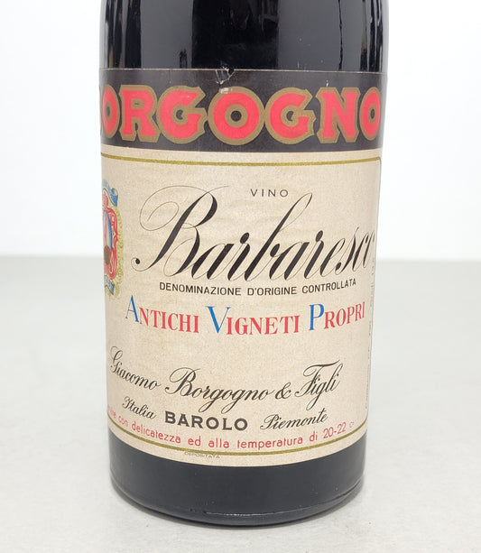 Barbaresco Borgogno Riserva 1965 Antichi Vigneti Propri bott.. 72 cl 13,5%_5