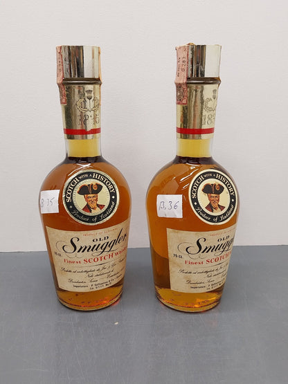 1x Old Smuggler 1970s  Fines Scotch Whisky bott. 75 cl 40%