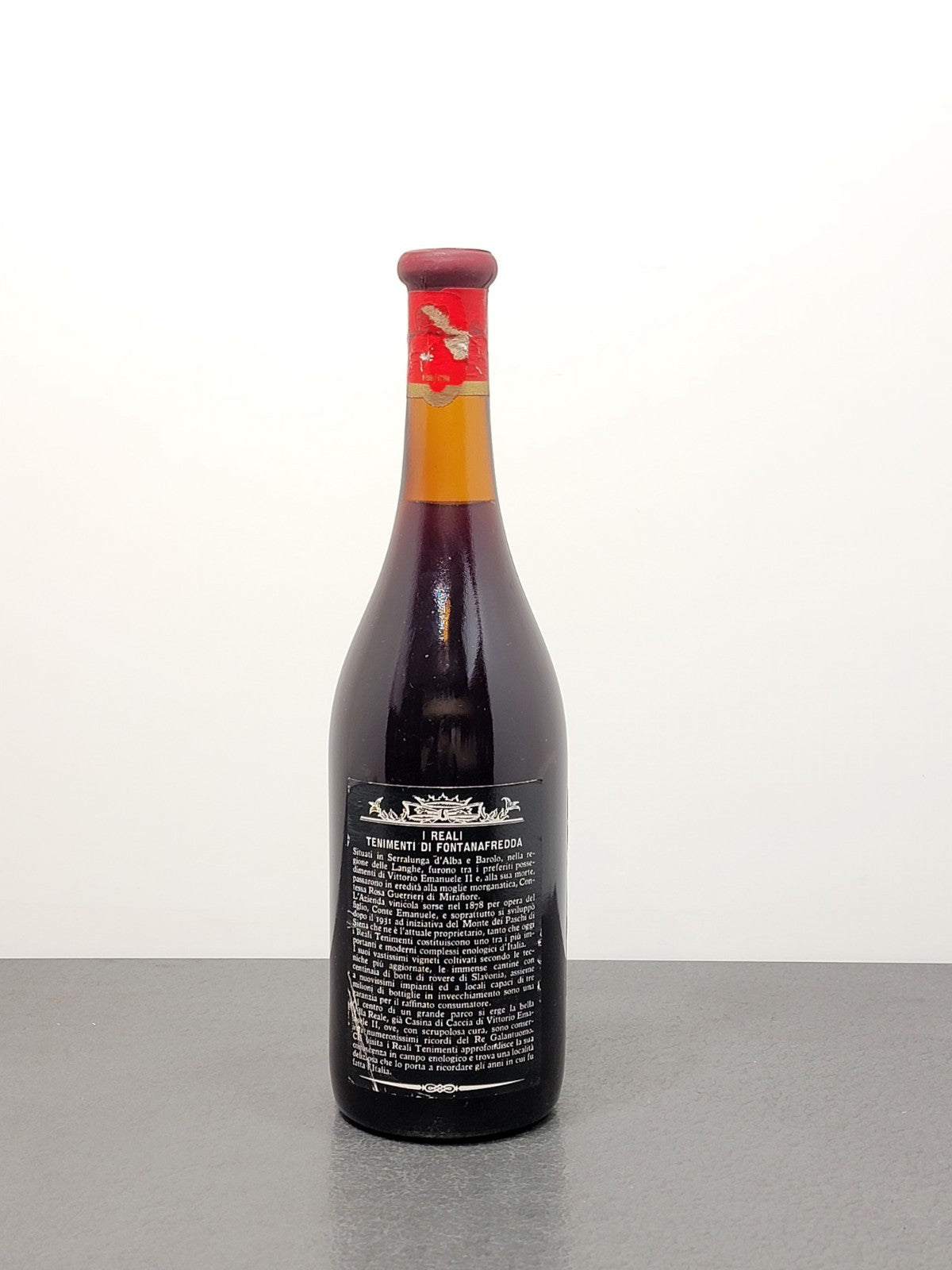 Barolo Fontanafredda 1975 Serralunga D'Alba bott.75 cl 13%