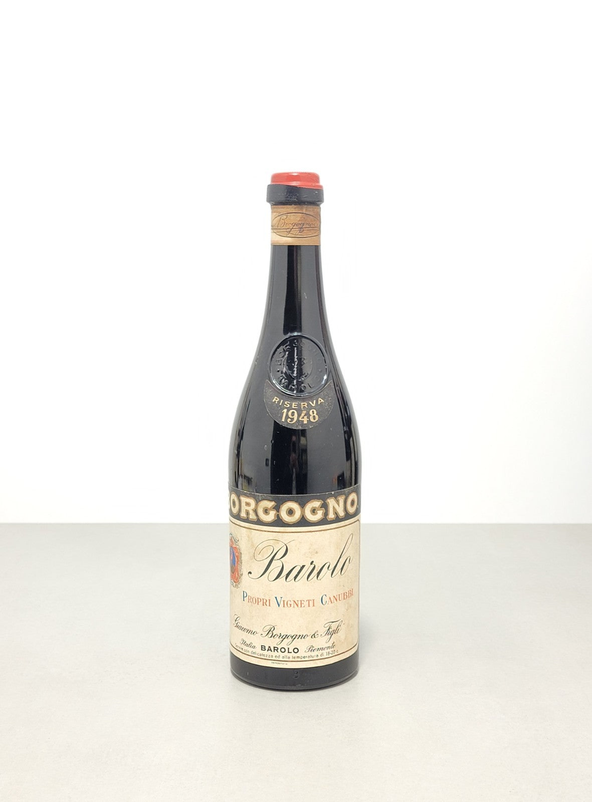 Barolo Borgogno Riserva 1948 Propri Vigneti Canubbi bott.72 cl 13.5%