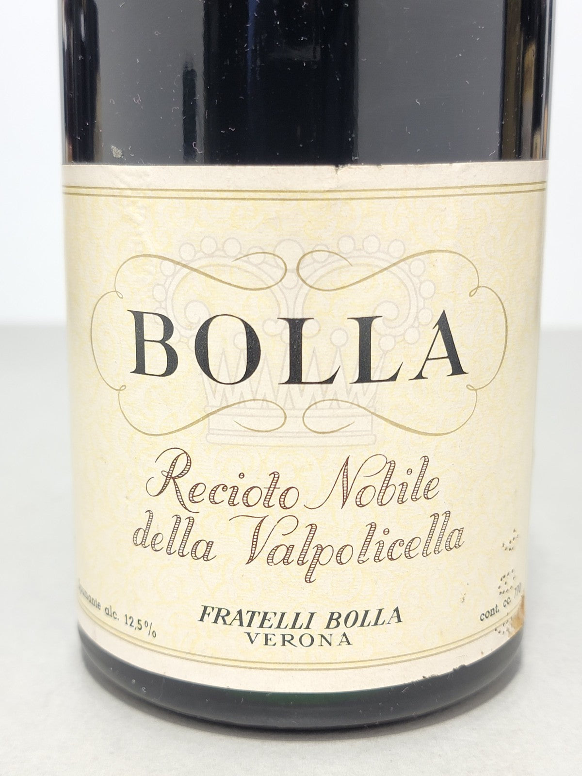 Bolla Recioto 1966 Valpolicella Fratelli Bolla bott. 77 cl 12,5%