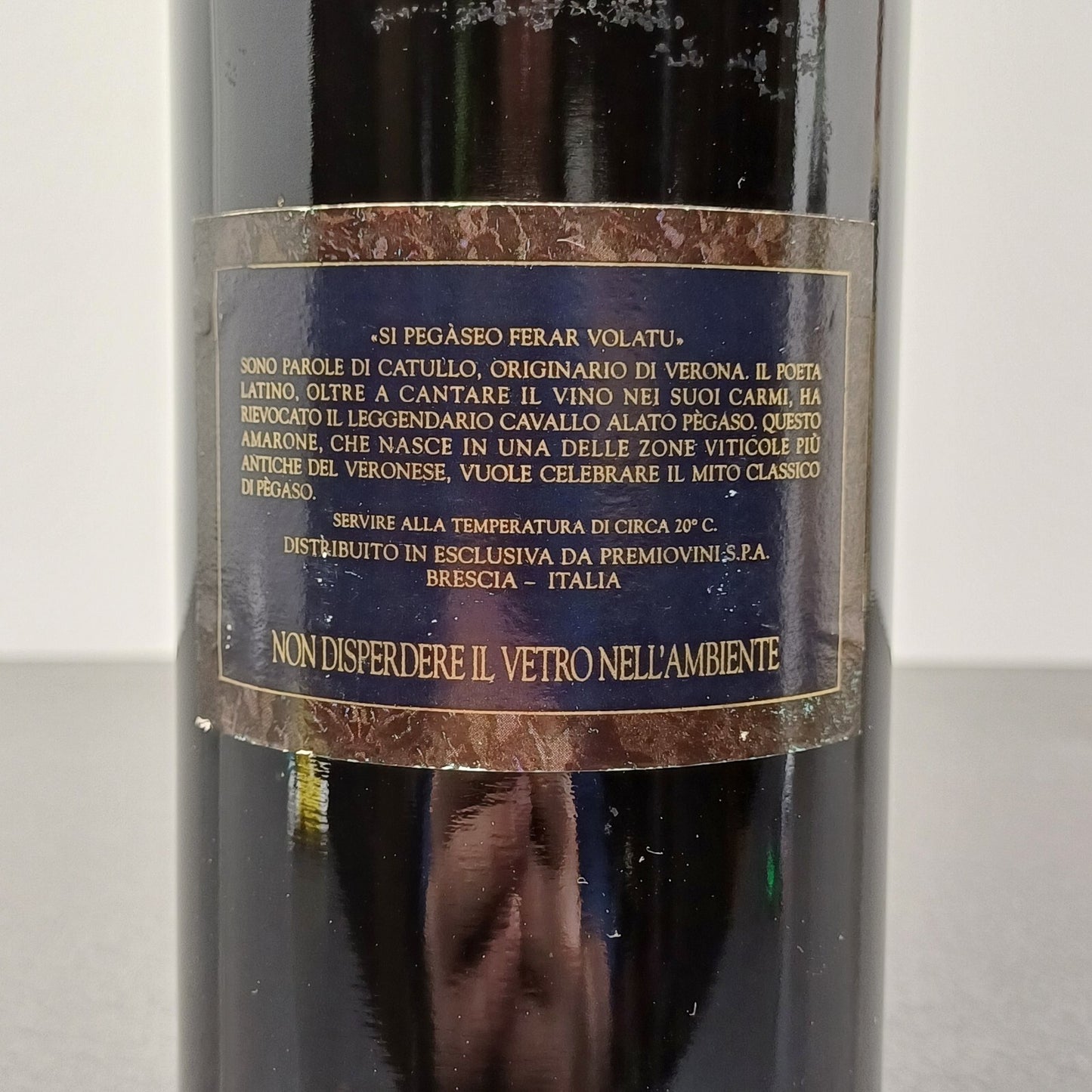 Amarone Della Valpolicella Pegaso  1988 bott..75 cl 14.5%