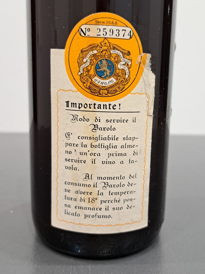 Barolo Serio & Battista Borgogno 1980 bott. 72 cl 13.5%