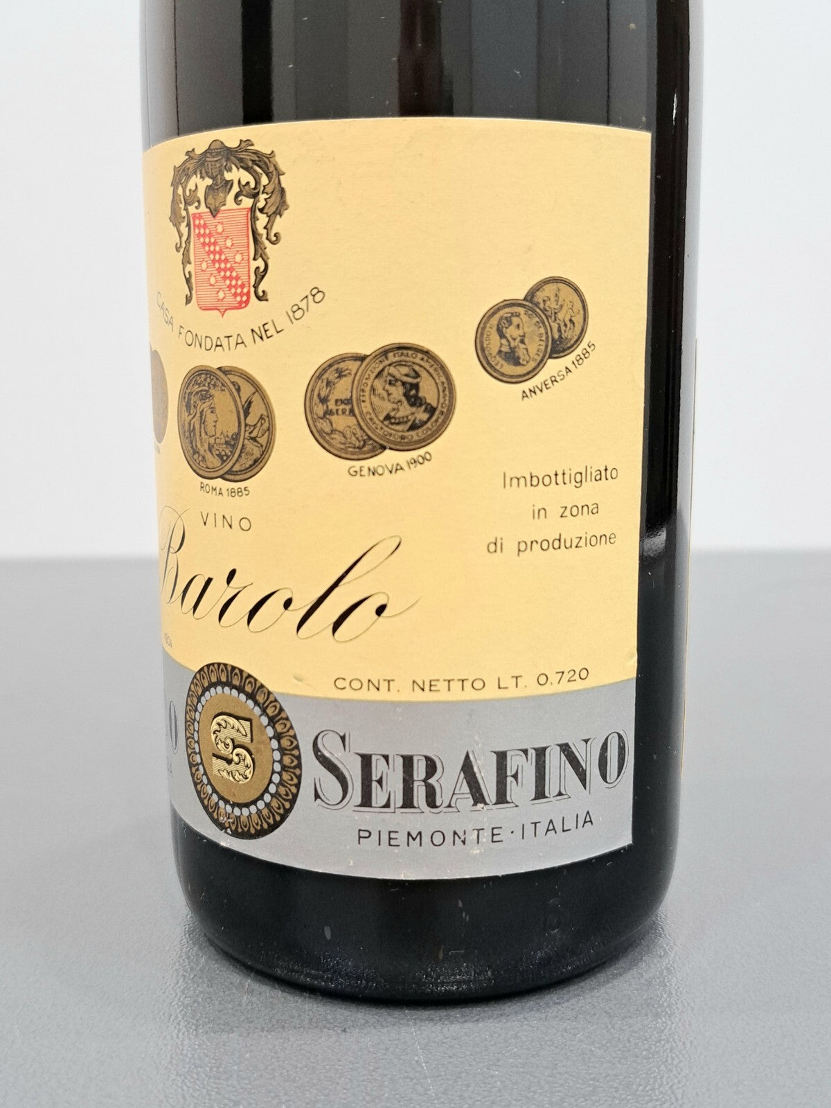 Barolo 1961 Enrico Serafino bott. 72 cl 13°