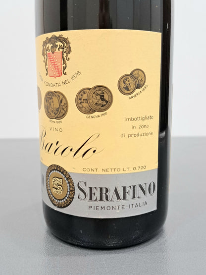 Barolo 1961 Enrico Serafino bott. 72 cl 13°