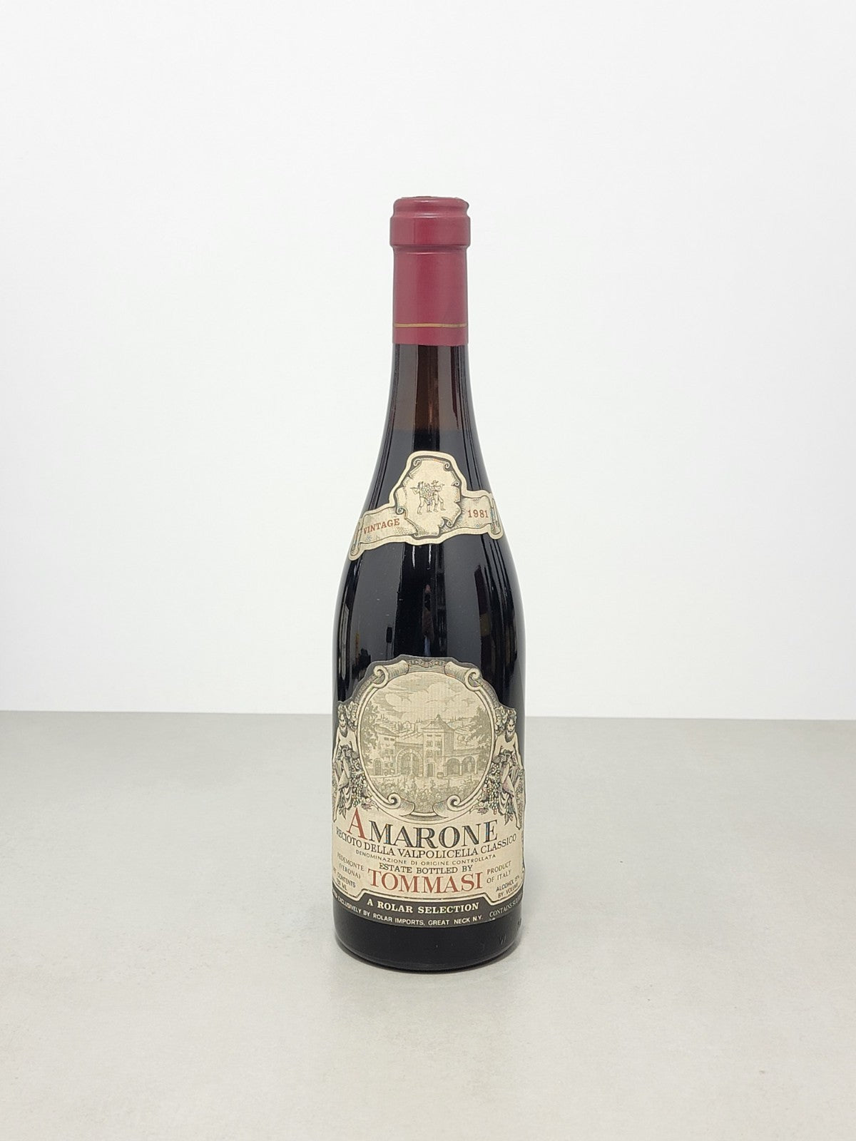 Amarone Tommasi 1981 Valpolicella Classico bott. 75 cl 15%