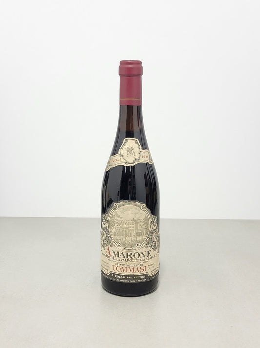Amarone Tommasi 1981 Valpolicella Classico bott. 75 cl 15%
