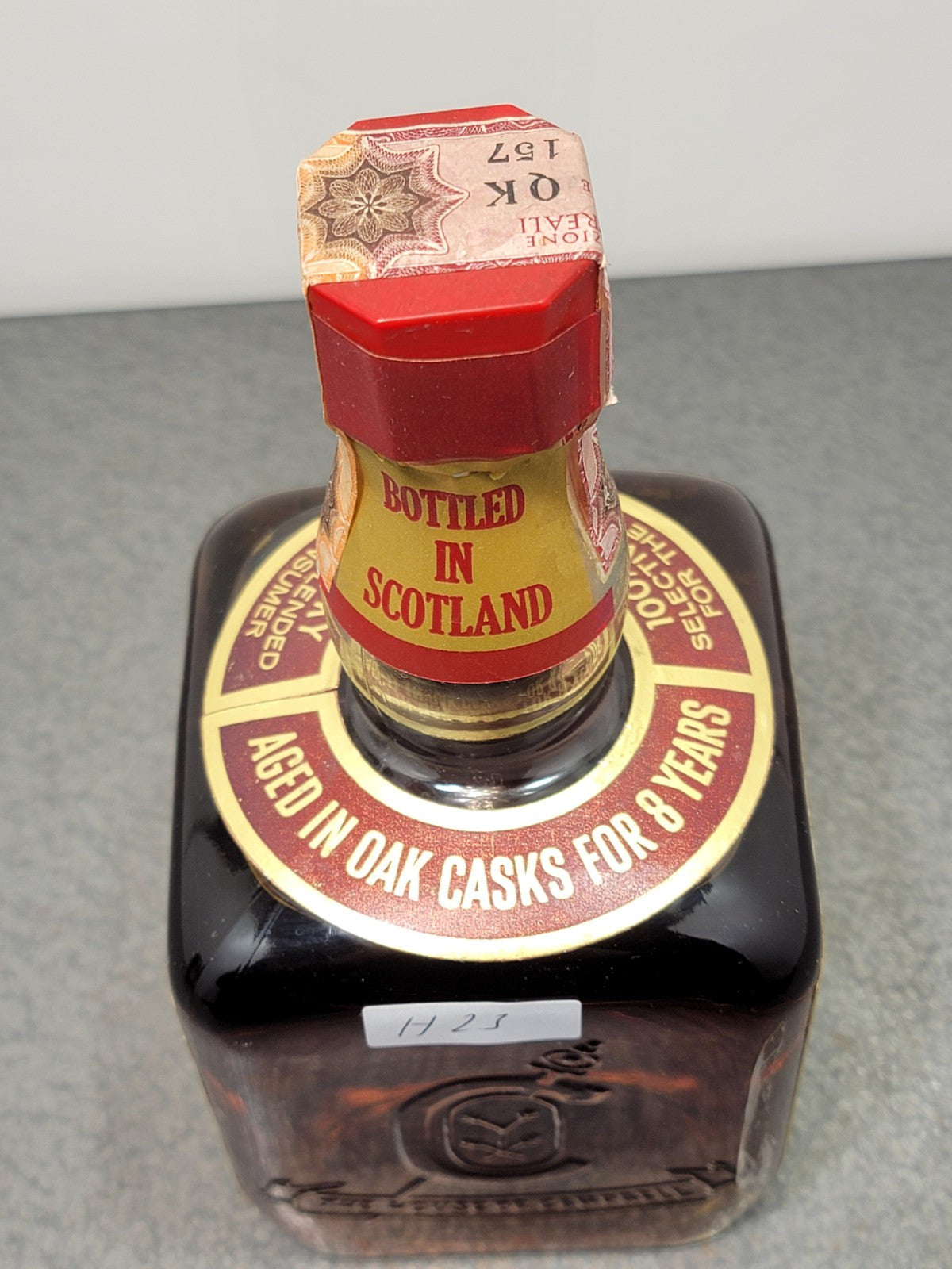 Whisky White Heather 8 years 1960s Blended Scotch Whisky De Luxe 75 cl 43.4%