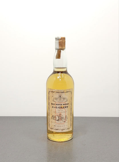J & G Grant 5 years Bonding 1970s Glenlivet Malt Scotch Whisky bott. 75 cl 40%