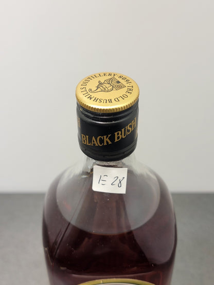 Whisky Bushmills Black Bush Irish Single Malt Whisky 1980s bott. 1 Litro 43%